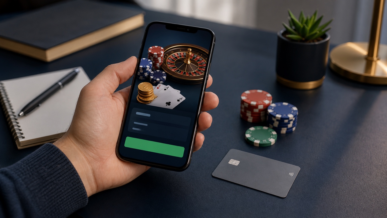 Real-money no-deposit bonus at a licensed online casino